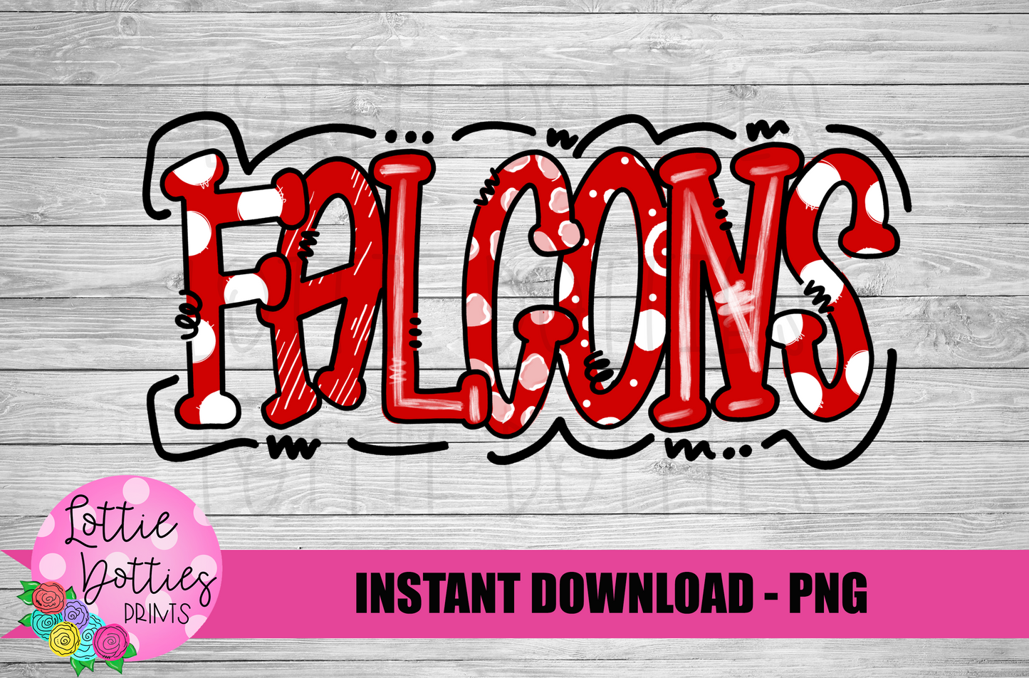 Falcons PNG - Falcons  -  Sublimation design - Digital Download