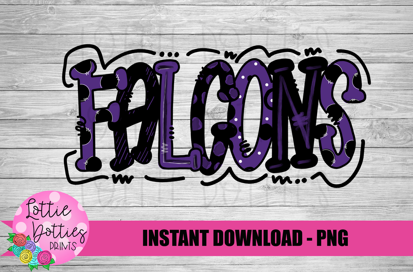 Falcons PNG - Falcons  -  Sublimation design - Digital Download