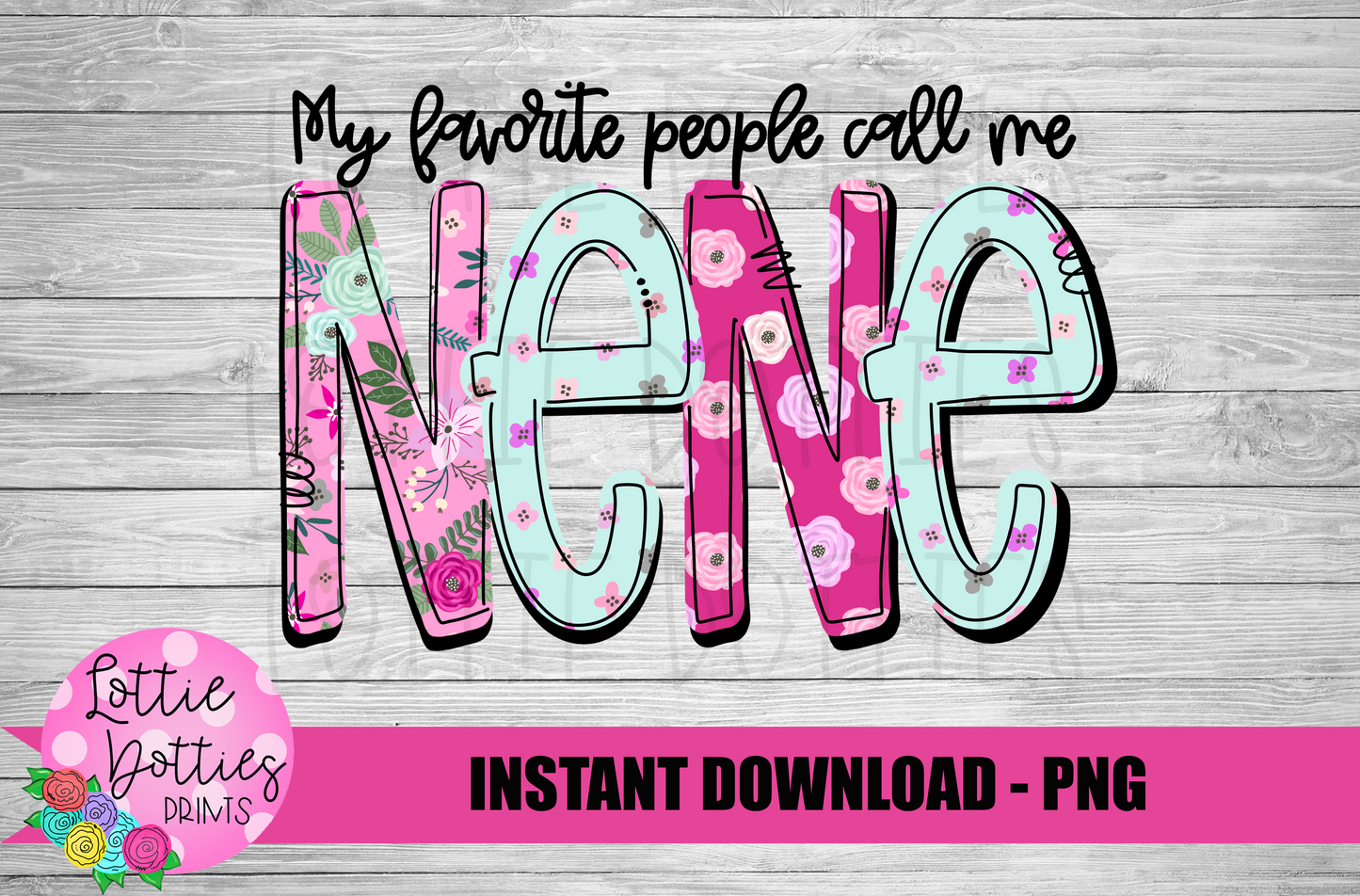 Nene  Png - Sublimation File - Instant Download - Digital Download - Mother's Day Design