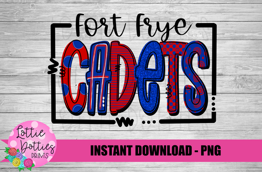 Fort Frye Cadets PNG - Cadets - Sublimation