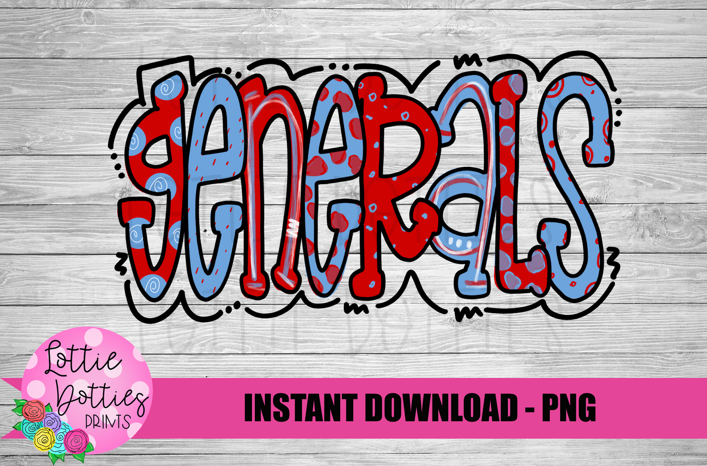 Generals PNG - Generals Sublimation  - Digital Download