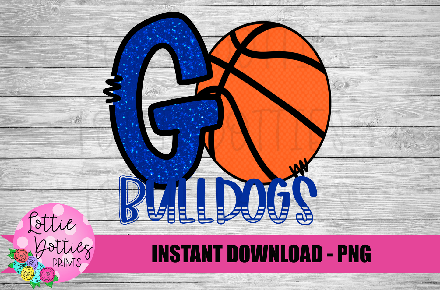 Go Bulldogs - Basketball  PNG - Bulldogs  -  sublimation design - Digital Download