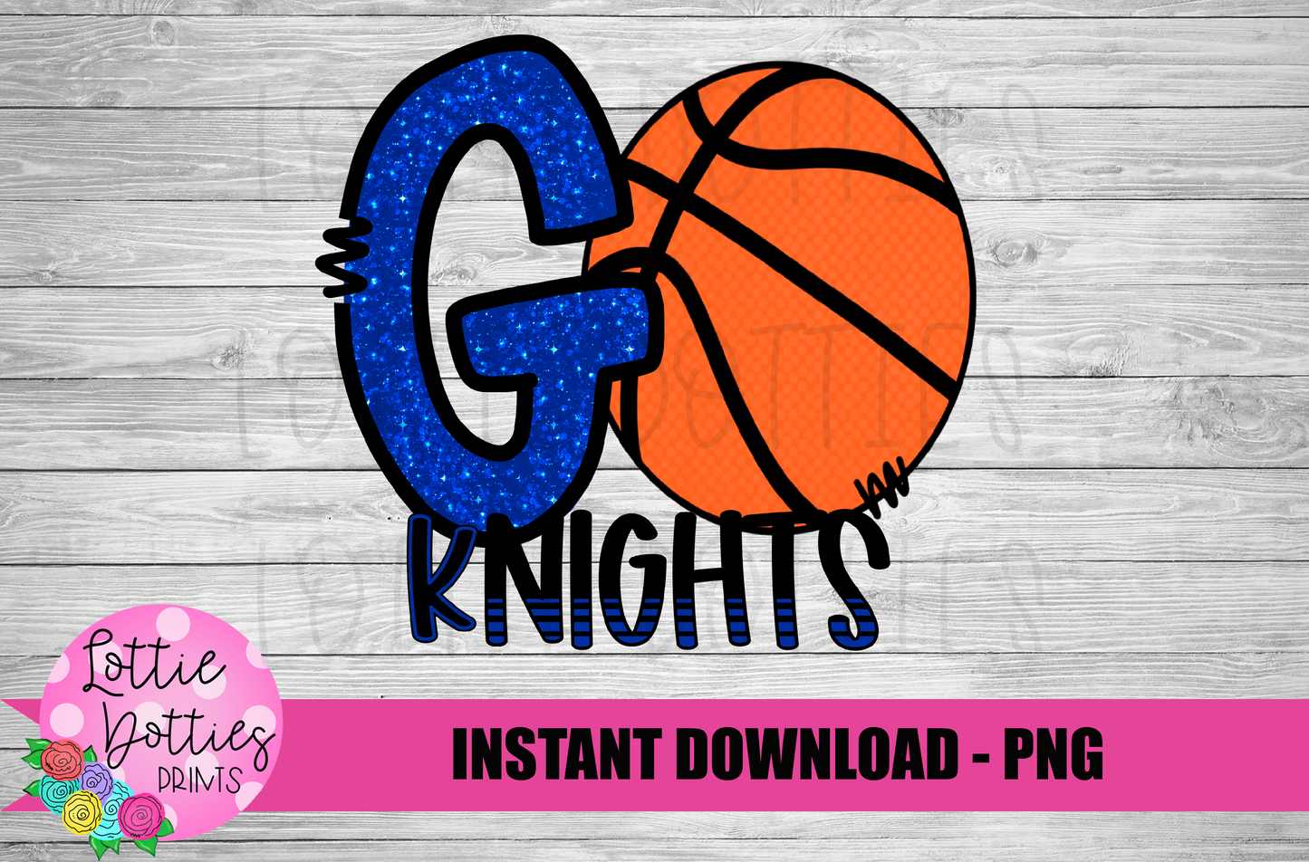 Go Knights PNG - Knights -  sublimation design - Digital Download