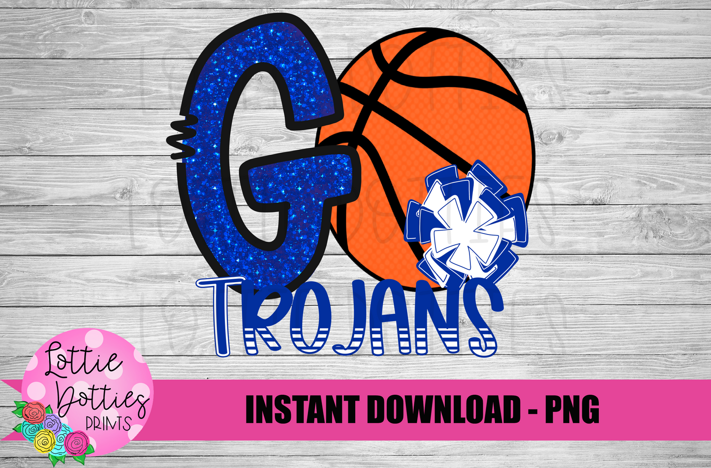 Go Trojans PNG - Sublimation design - Digital Download