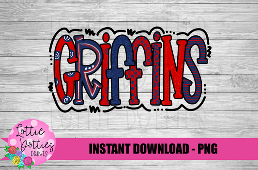 Griffins PNG - Griffins Sublimation - Mascot