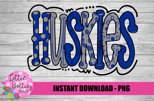 Huskies PNG - Huskies Sublimation design - Digital Download