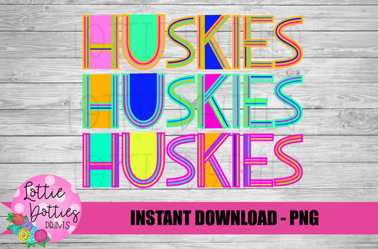 Huskies PNG - Huskies Sublimation design - Digital Download