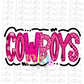 Cowboys Png  -  Digital Download