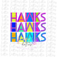 Hawks Png - Mascot  Sublimation Design - Digital Download