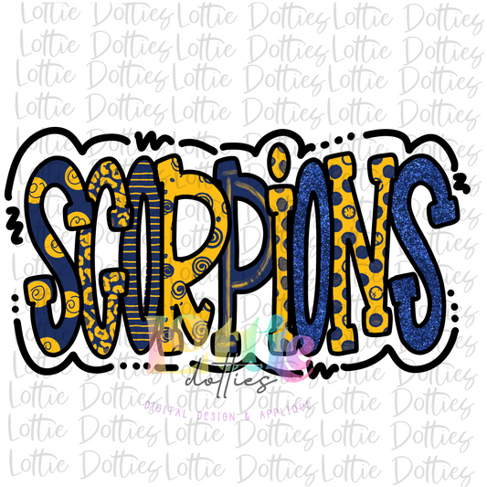 Scorpions PNG - Scorpions Sublimation - Digital Download