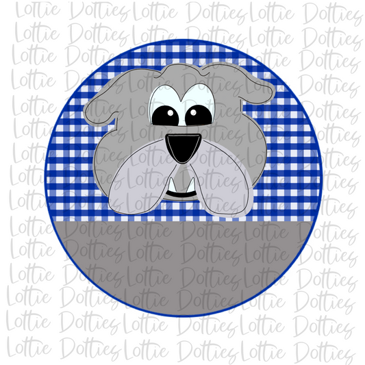 Bulldogs Png - Bulldogs circle Design - School Spirit Design - Digital Download