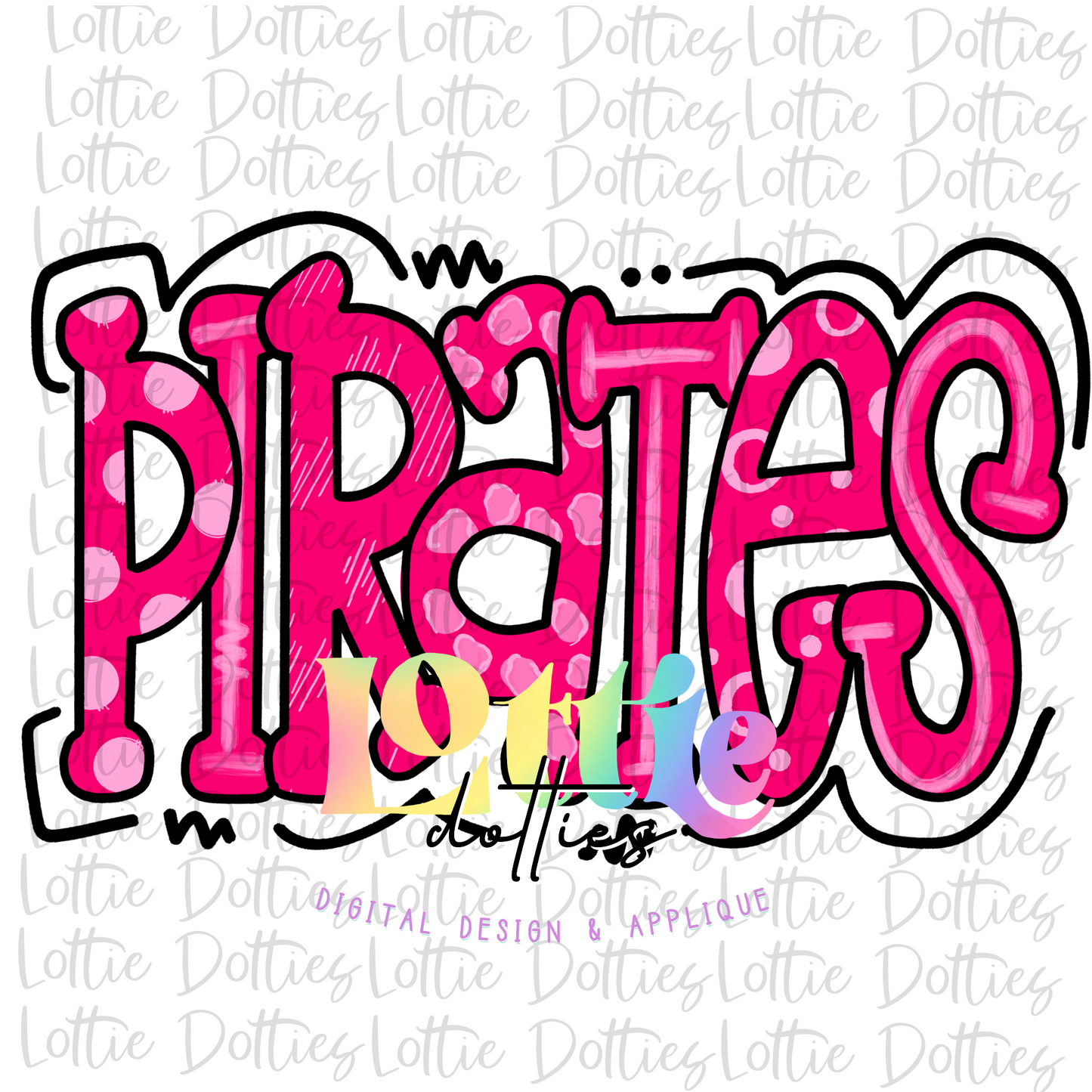 Pirates PNG - Pirates -  sublimation design - Pink - Digital Download