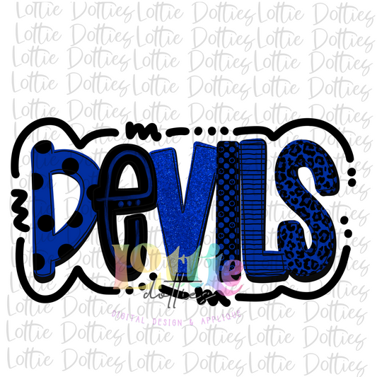 Devils Png - Devils Sublimation Design - Digital Download