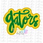 Gators PNG   - Instant Download - Digital Download - Sublimation Design