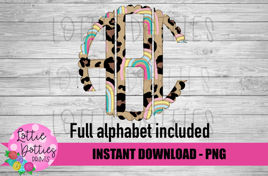 Scallop Alphabet - Alpha Pack - Alphabet Clipart - Instant Download  Alpha Pack