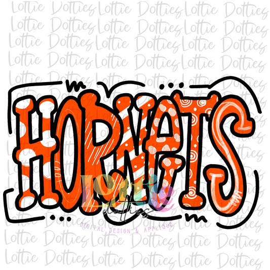 Hornets-  PNG -  Hornets   -  ' sublimation design - Digital Download