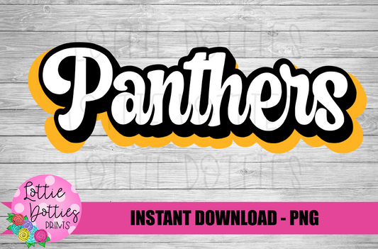 Panthers PNG - Panthers Sublimation  - Digital Download