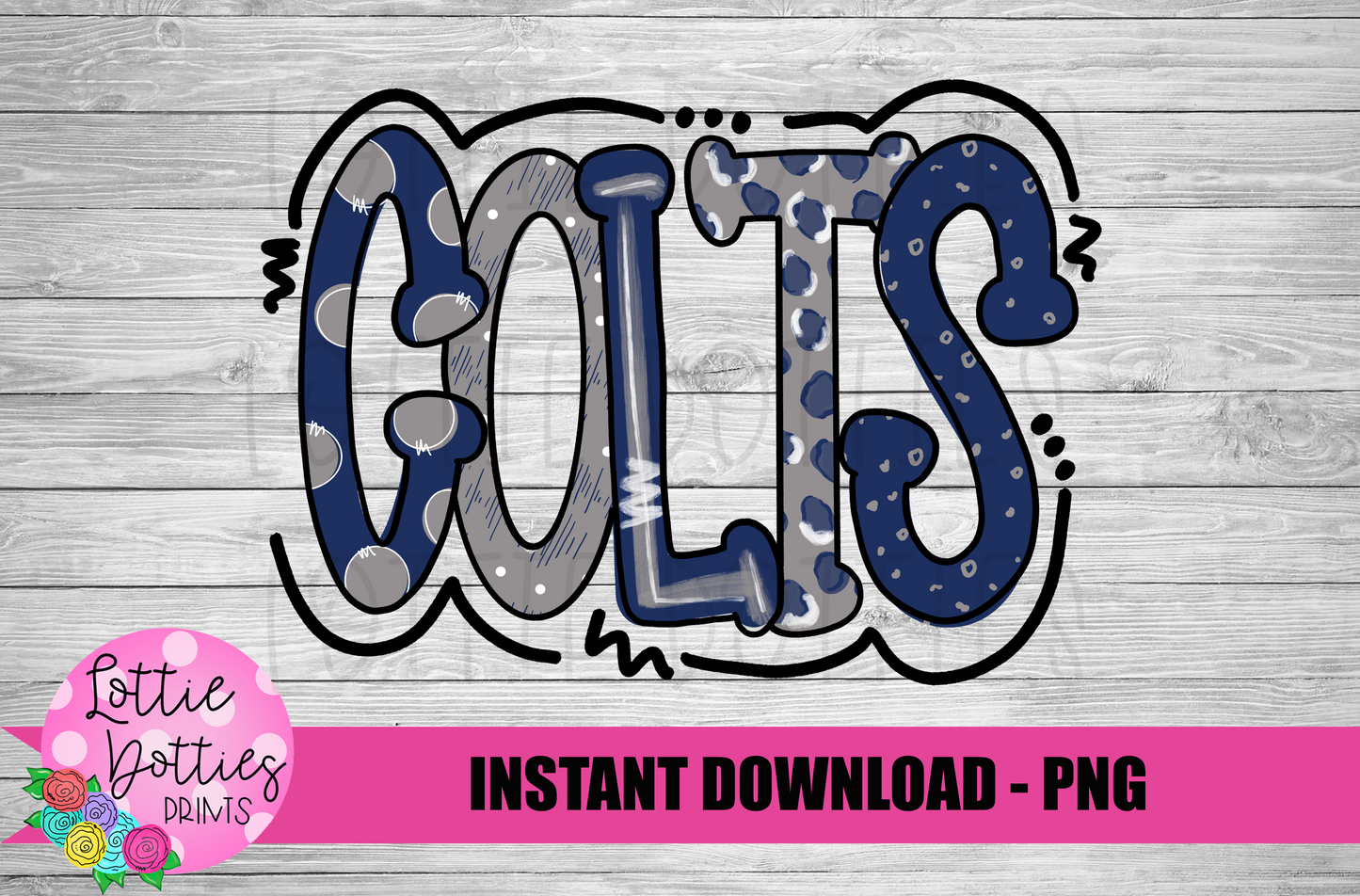 Colts PNG - Colts sublimation design - Digital Download