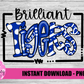 Brilliant Tigers PNG - Tigers sublimation design - Digital Download