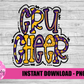 Cru Cheer PNG -Sublimation design - Digital Download