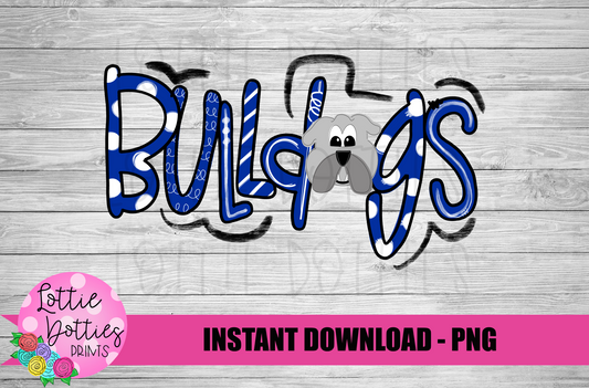 Bulldogs PNG - Bulldogs  -  sublimation design - Digital Download