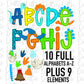 Dino Alphabet - Alpha Pack - Alphabet Clipart - Instant Download - Dinosaur - Boy Alpha Pack