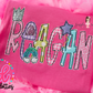 Princess Applique Alphabet Elements Pack - Machine Embroidery Applique Design - Alphabet Applique - Instant Download