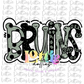 Bruins PNG - Bruins - Sublimation- Digital Download - Sage and Black