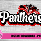 Panthers PNG - Panthers Sublimation  - Digital Download