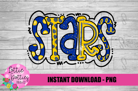 Stars PNG - Stars Sublimation - Mascot