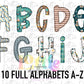 Robots Alpha - Alpha Pack - Alphabet Clipart - Instant Download  - Alpha Pack