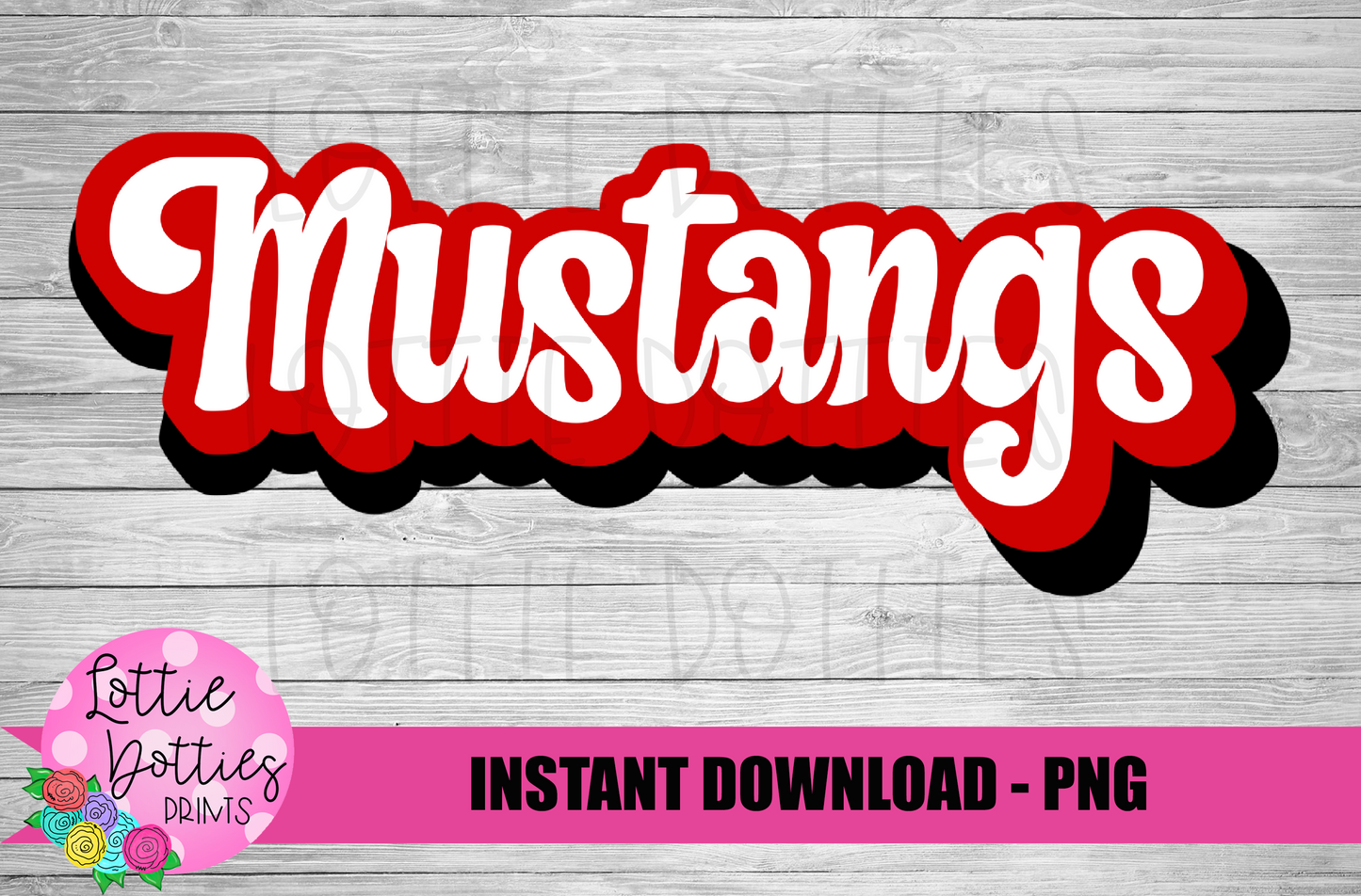 Mustangs PNG - Mustangs -  sublimation design - Digital Download