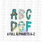 Whale of a Time Alpha - Alpha Pack - Alphabet Clipart - Instant Download  - Alpha Pack