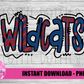 Wildcats PNG - Maroon and navy - Wildcats sublimation design - Digital Download