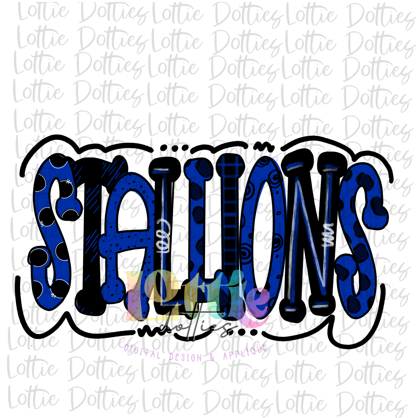 Stallions PNG - Stallions sublimation design - Digital Download