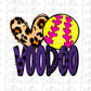 Voodoo Softball PNG - Voodoo Sublimation - Instant Download - Digital Download