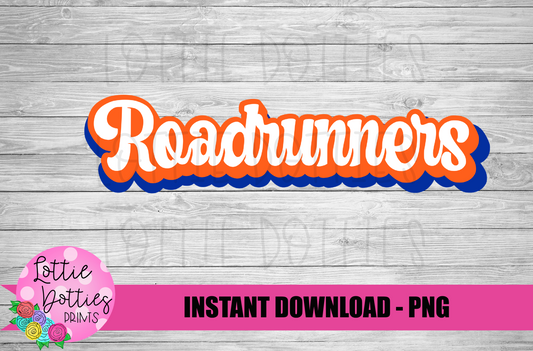 Roadrunners PNG - sublimation design - Digital Download