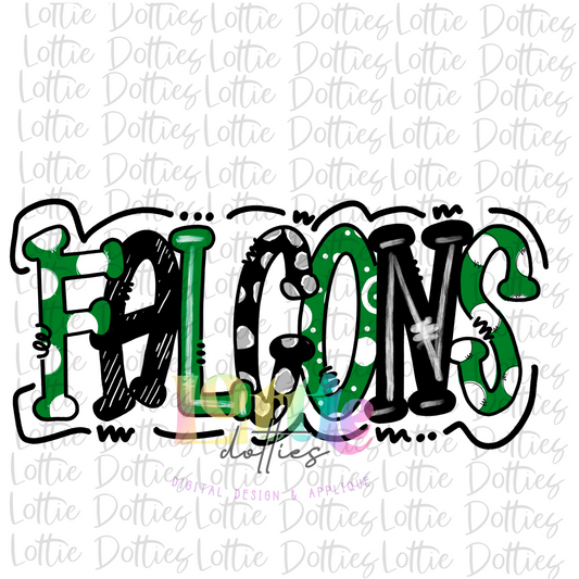 Falcons PNG - Falcons  -  Sublimation design - Digital Download