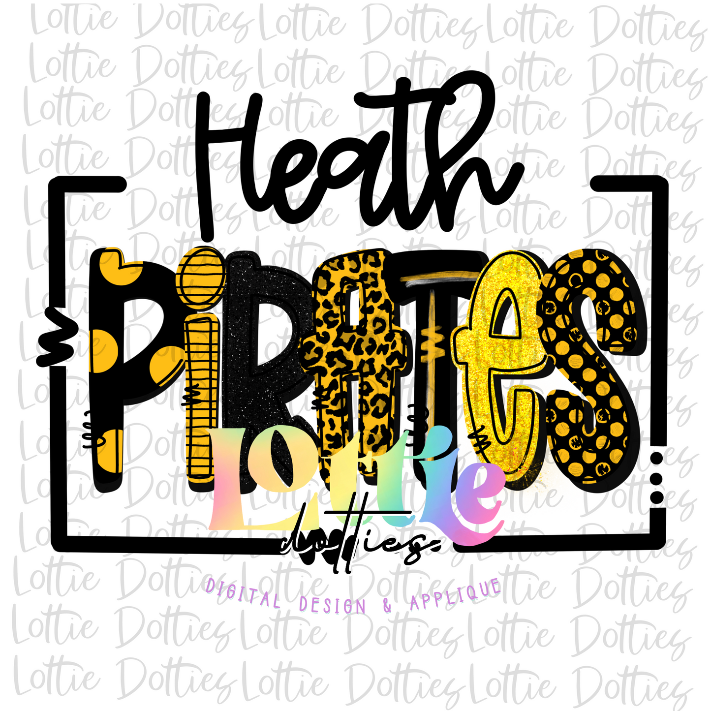 Heath  Pirates PNG - Pirates -  sublimation design - Digital Download