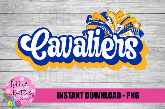 Cavaliers PNG -   Cavaliers sublimation design - Digital Download