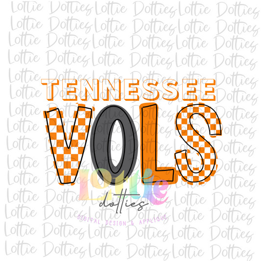 Tennessee Vols  Png - Vols Sublimation Design - School Spirit Design - Digital Download