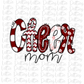 Cheer Mom Png - Cheerleader Sublimation File - Instant download - Digital Download