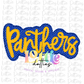 Panthers  PNG - Panthers Sublimation  - Digital Download - Royal and Gold