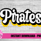 Pirates PNG - Pirates -  sublimation design - Digital Download