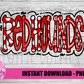 Redhounds PNG - Redhounds sublimation design - Digital Download