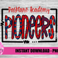 Pioneers Png  -  Digital Download
