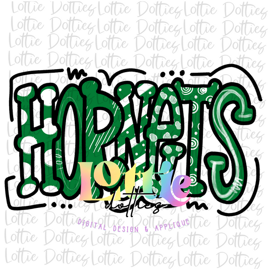 Hornets PNG -  Hornets   -  sublimation design - Digital Download