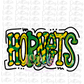 Hornets PNG -  Hornets   -  sublimation design - Digital Download