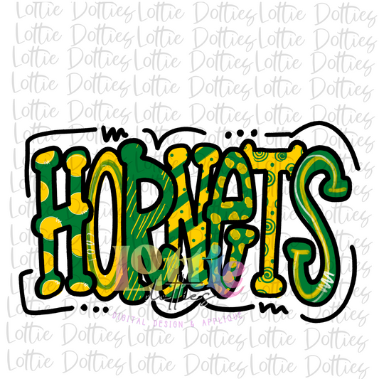 Hornets PNG -  Hornets   -  sublimation design - Digital Download