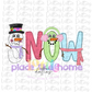 Snow Place Like Home Purple - PNG - sublimation design - Digital Download